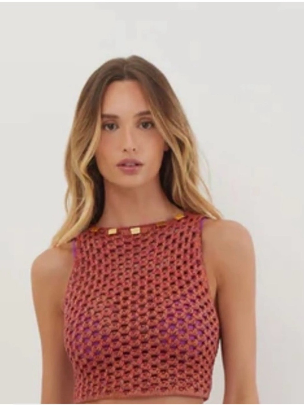 ViX by Paula Hermanny Knit Aria Blouse